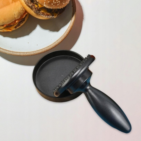 PRASA DO BURGERÓW HAMBURGERÓW TŁUCZEK DO MIĘSA ręczny 10cm nieprzywierający