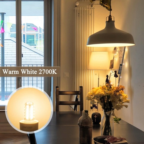 ŻARÓWKA LED E14 ZESTAW 2 SZTUK 3W 2700K ciepła biel niemrugająca do okapu