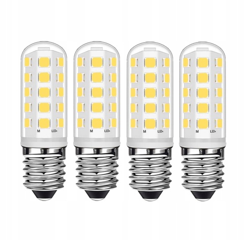 ŻARÓWKA LED E14 ZESTAW 4 SZTUK 3W 2700K ciepła biel niemrugająca