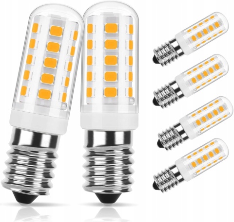 ŻARÓWKA LED E14 ZESTAW 4 SZTUK 3W 4000K neutralna biel niemrugająca