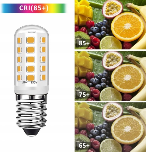 ŻARÓWKA LED E14 ZESTAW 4 SZTUK 3W 4000K neutralna biel niemrugająca